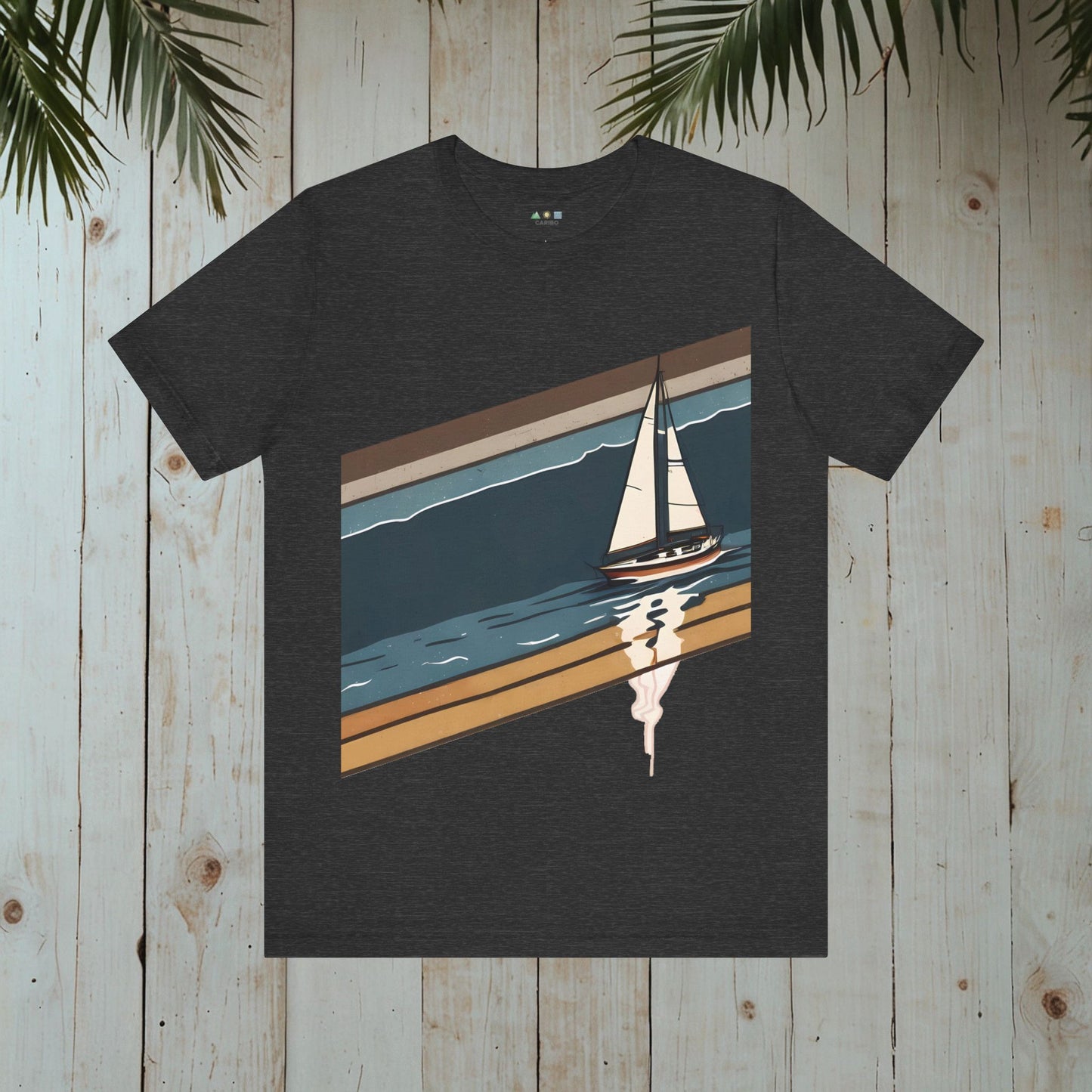 SAILBOAT RETRO NAUTICAL COLLECTION CLASSIC TEE