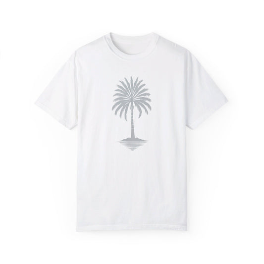 RETRO PALMTREE GARMENT-DYED TEE