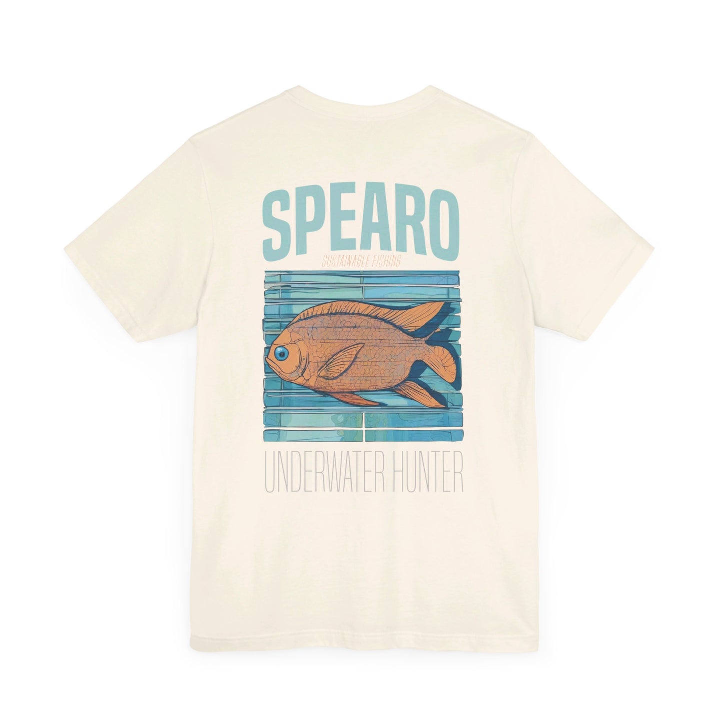 SPEARO UW HUNTER FISH WOODBLOCK CLASSIC TEE