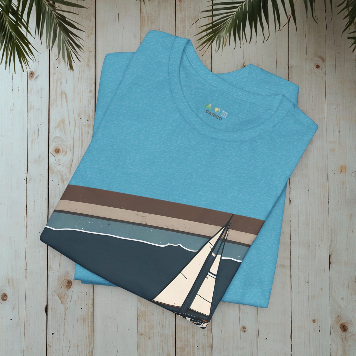 SAILBOAT RETRO NAUTICAL COLLECTION CLASSIC TEE