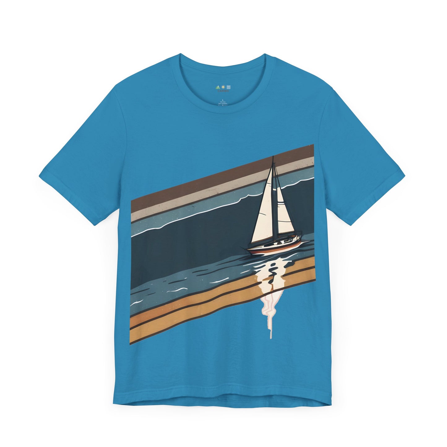 SAILBOAT RETRO NAUTICAL COLLECTION CLASSIC TEE