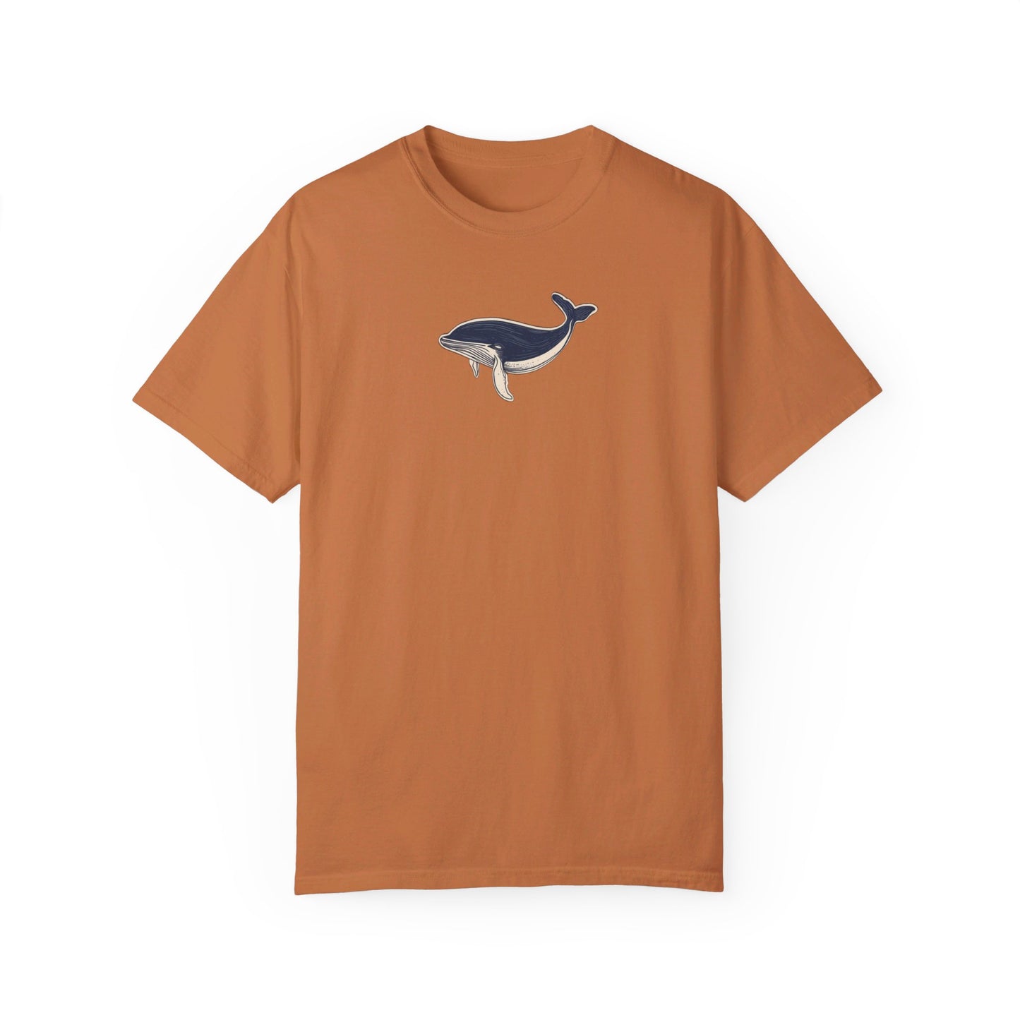 WHALE RETRO OCEAN GARMENT-DYED TEE