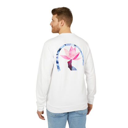 WATER LILY adidas® Unisex Fleece Crewneck Sweatshirt