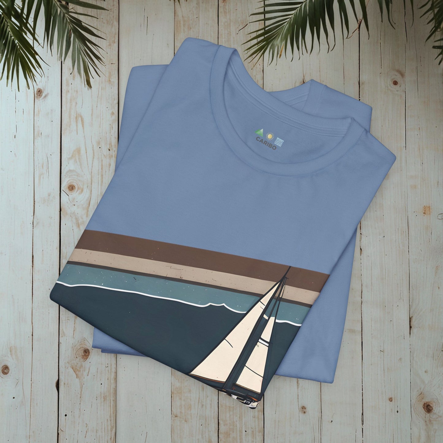 SAILBOAT RETRO NAUTICAL COLLECTION CLASSIC TEE