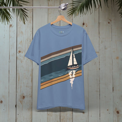 SAILBOAT RETRO NAUTICAL COLLECTION CLASSIC TEE