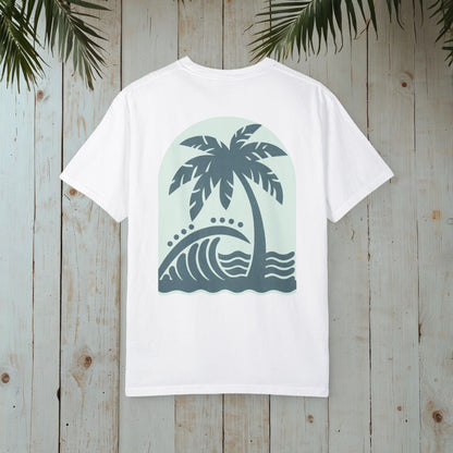 OCEAN PALM GARMENT-DYED TEE