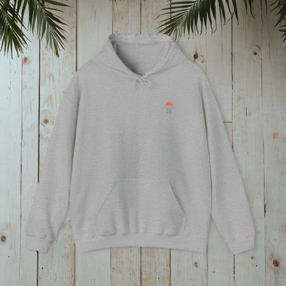 RETRO SUNSET Heavy Blend™ Hooded Sweatshirt