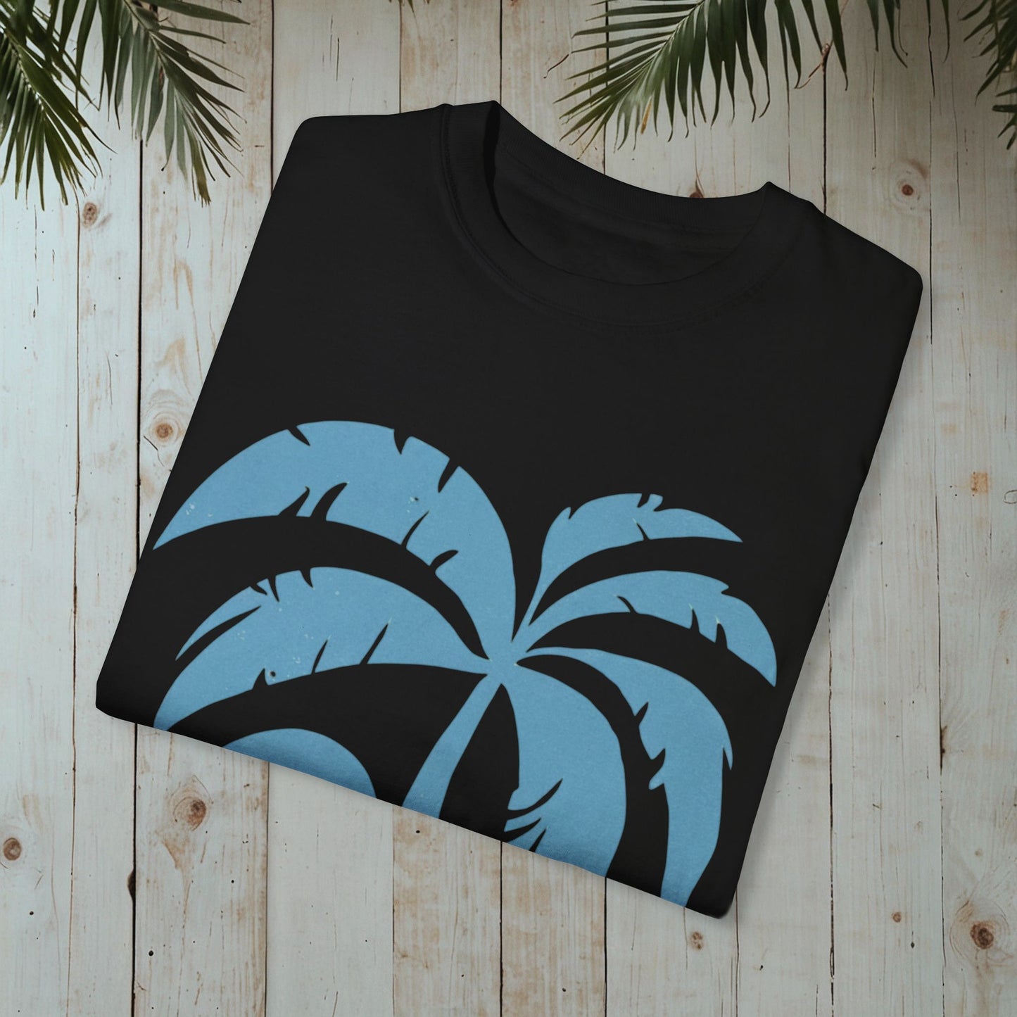 OCEAN PALM 2 GARMENT-DYED TEE