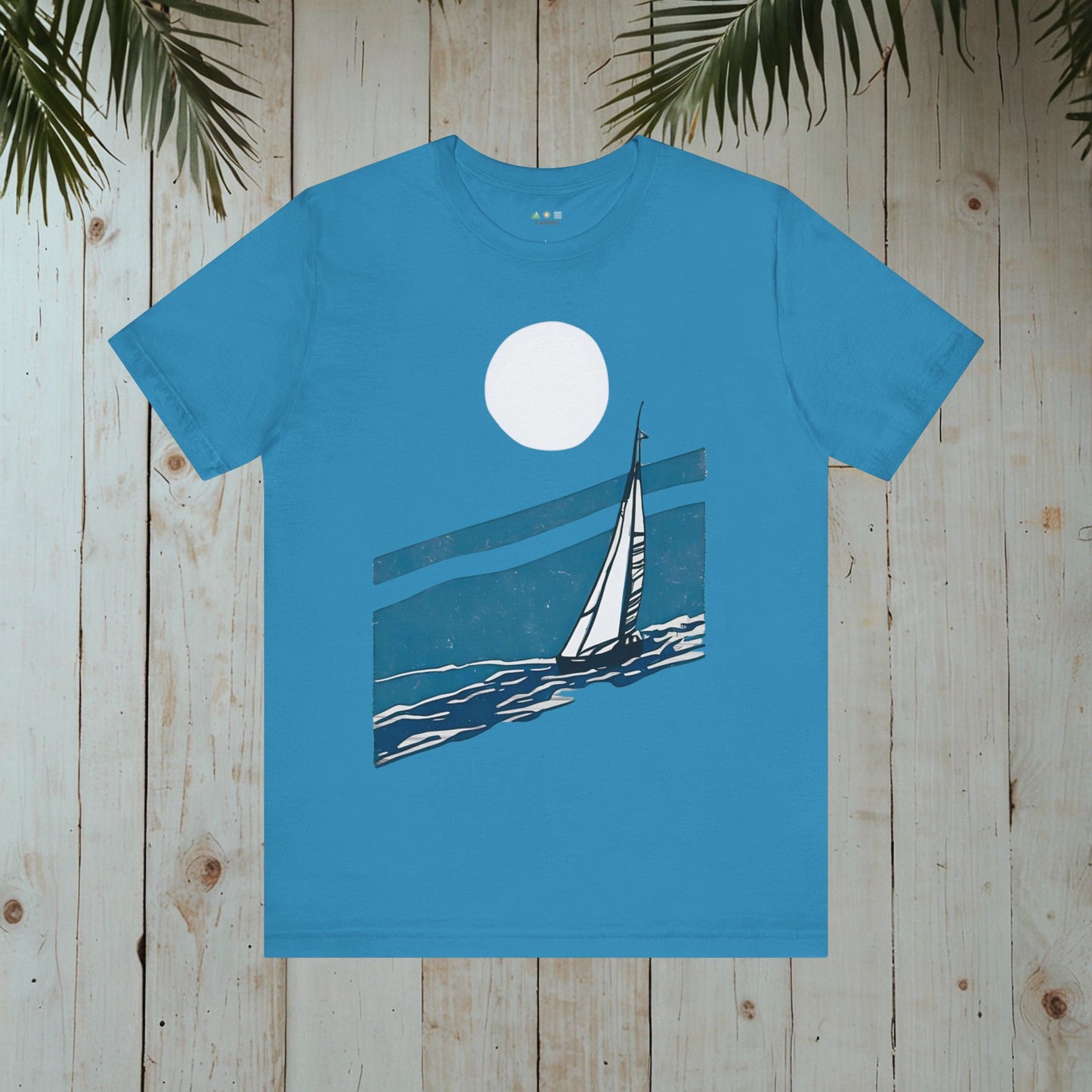 SAILBOAT RETRO NOSTALGIA NAUTICAL COLLECTION CLASSIC TEE