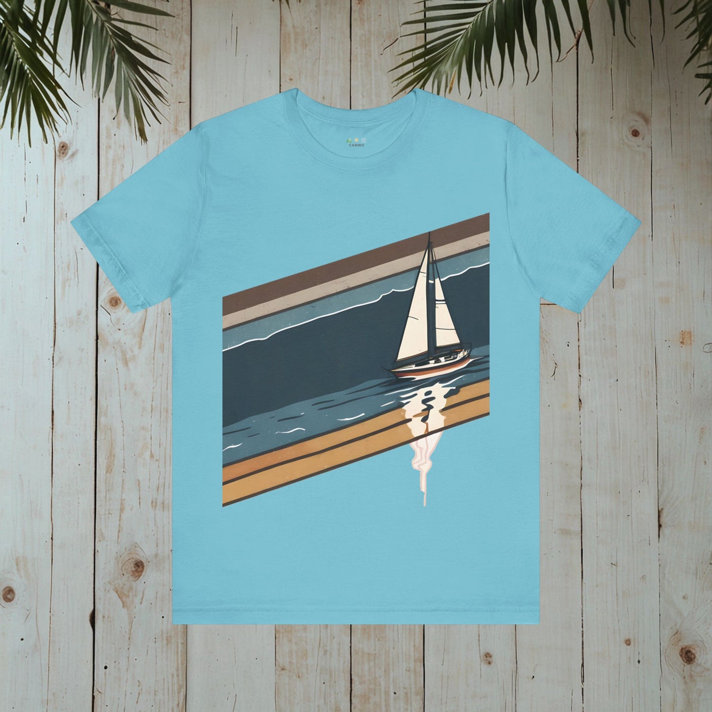 SAILBOAT RETRO NAUTICAL COLLECTION CLASSIC TEE