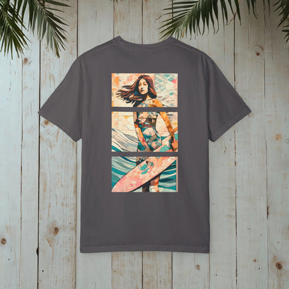 OCEAN LIVING MOSAIC SURFER GARMENT-DYED TEE