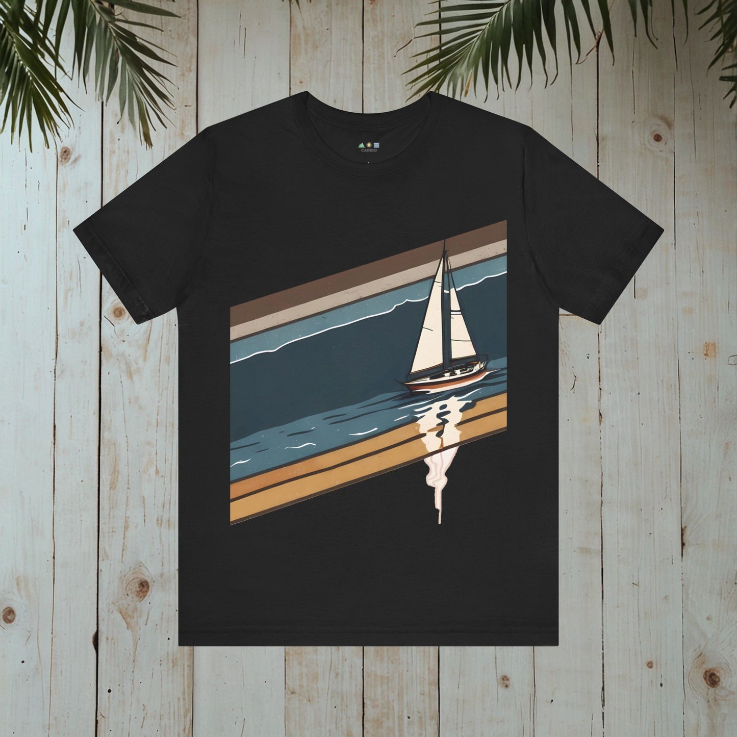 SAILBOAT RETRO NAUTICAL COLLECTION CLASSIC TEE