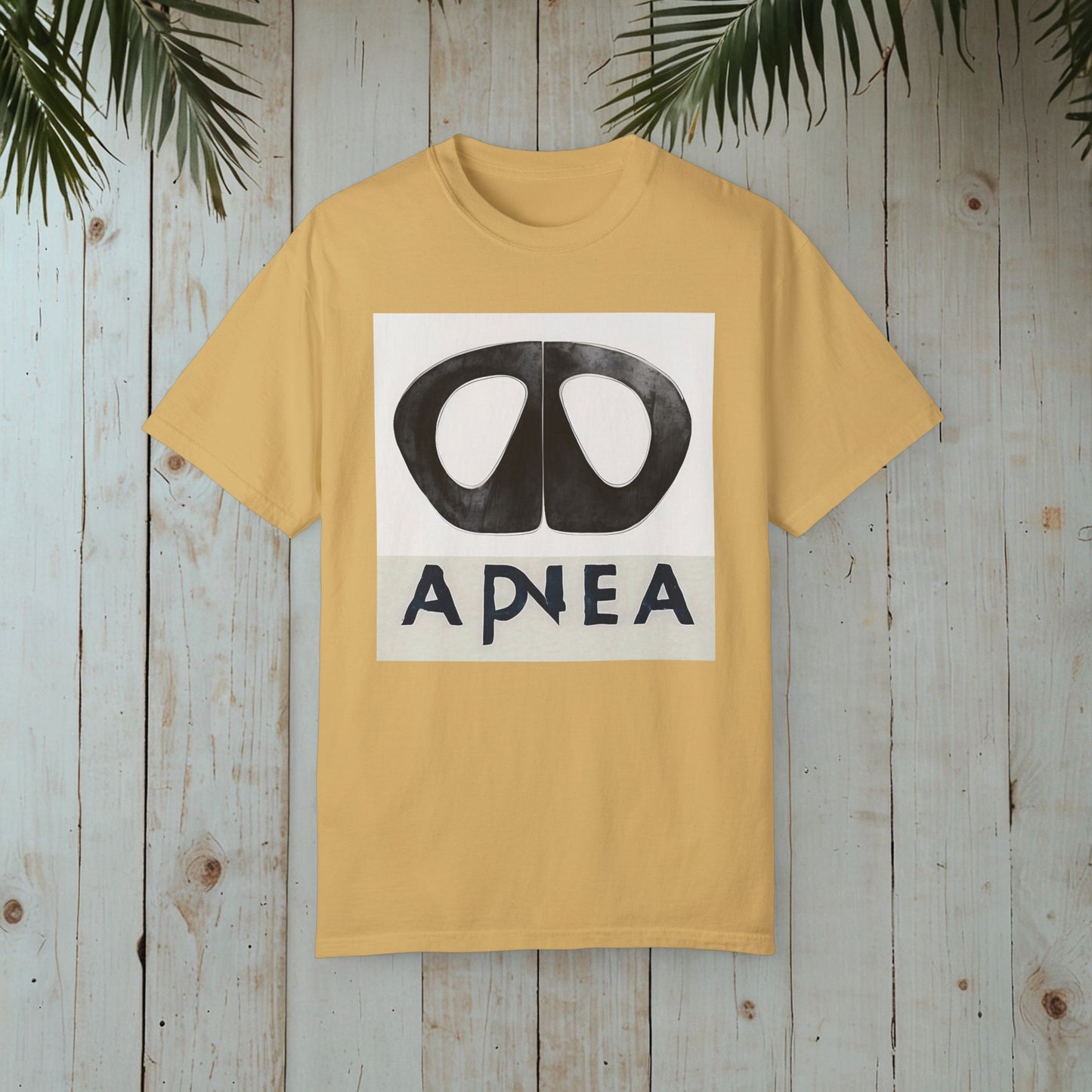 APNEA MASK RETRO GARMENT-DYED TEE