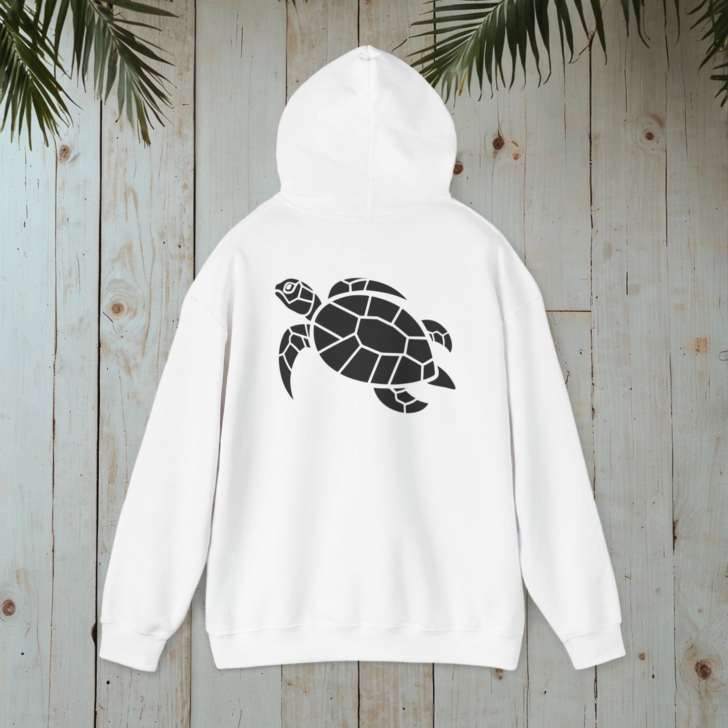 RETRO SEA TURTLE Heavy Blend™ Hooded Sweatshirt