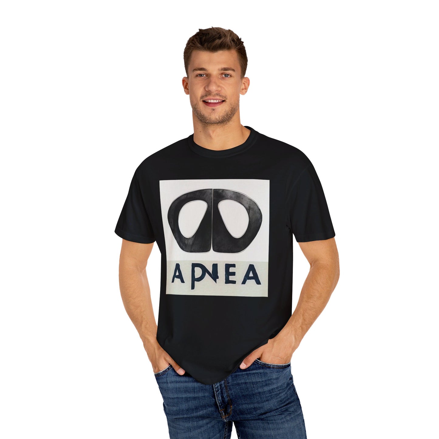 APNEA MASK RETRO GARMENT-DYED TEE