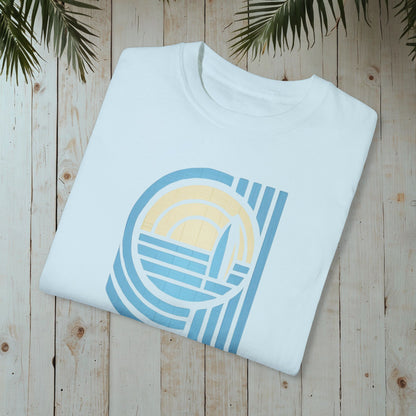 OCEAN LIVING RETRO GARMENT-DYED TEE