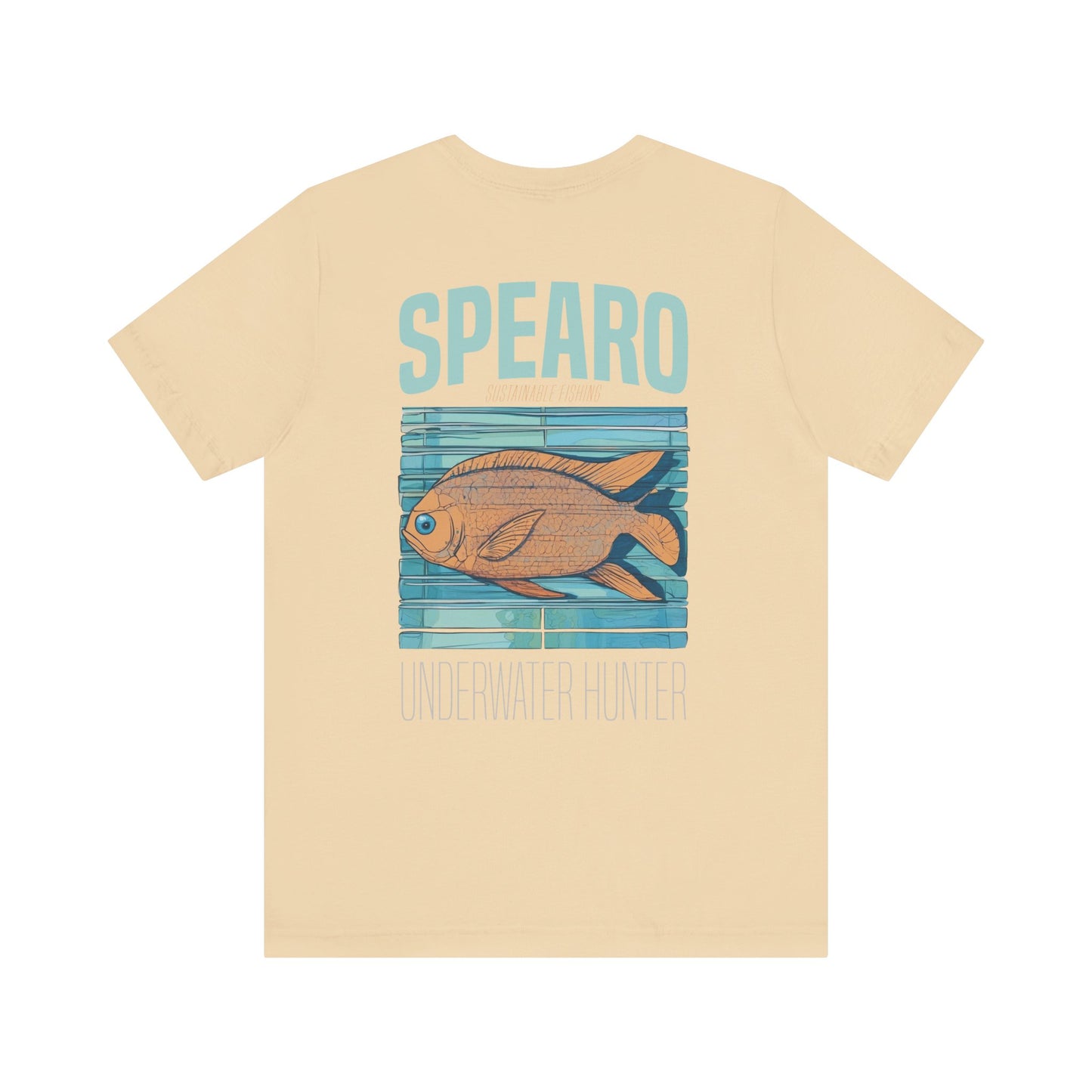 SPEARO UW HUNTER FISH WOODBLOCK CLASSIC TEE