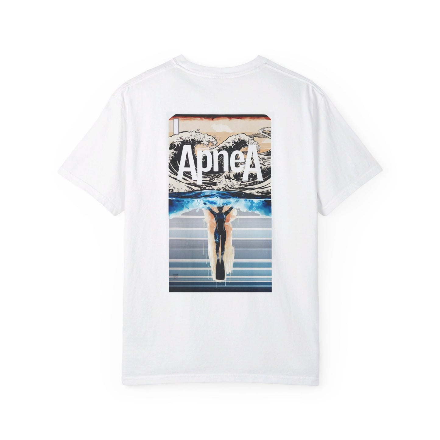 APNEA MASK ASCEND RETRO OCEAN GARMENT-DYED TEE