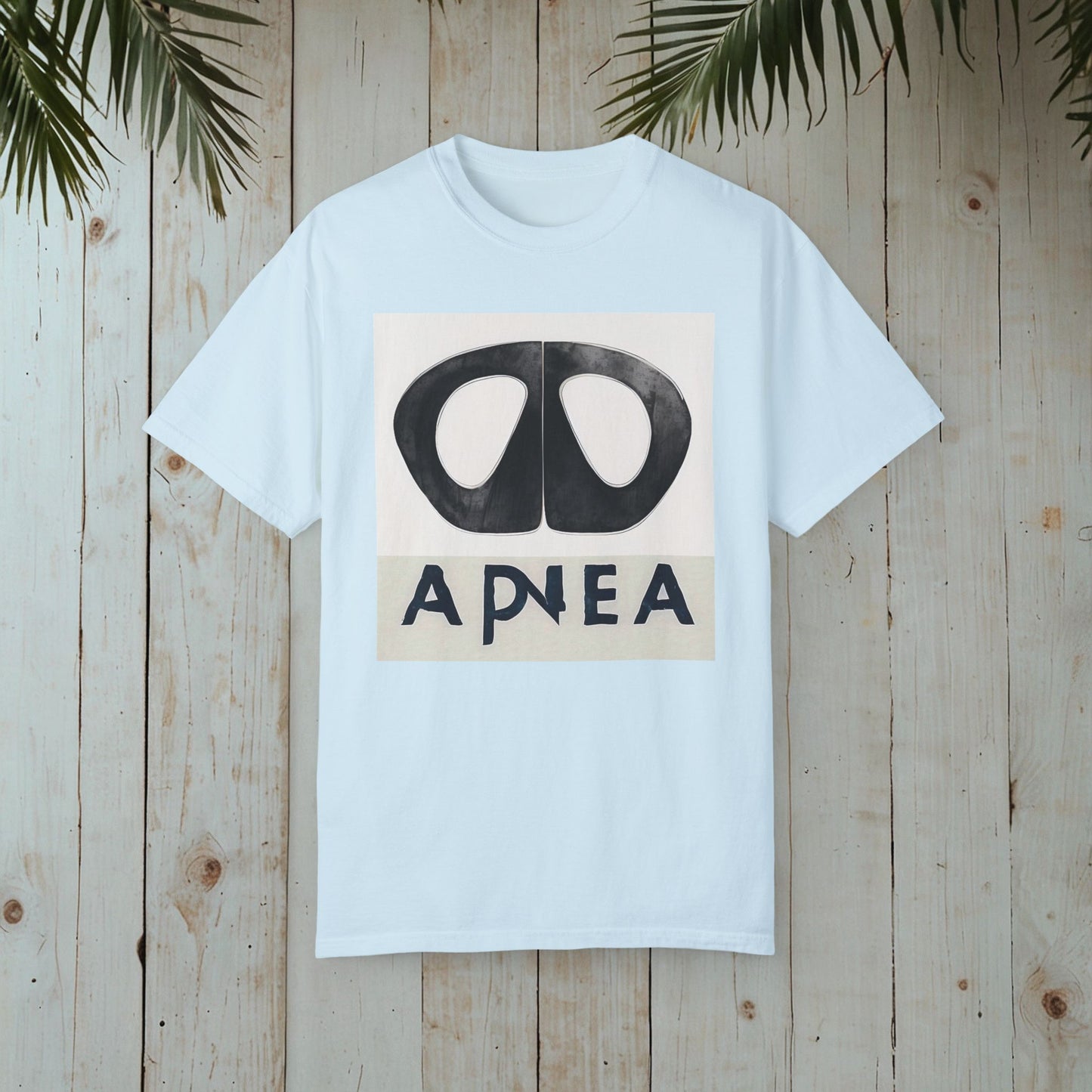 APNEA MASK RETRO GARMENT-DYED TEE