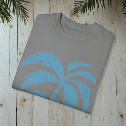 OCEAN PALM 2 GARMENT-DYED TEE