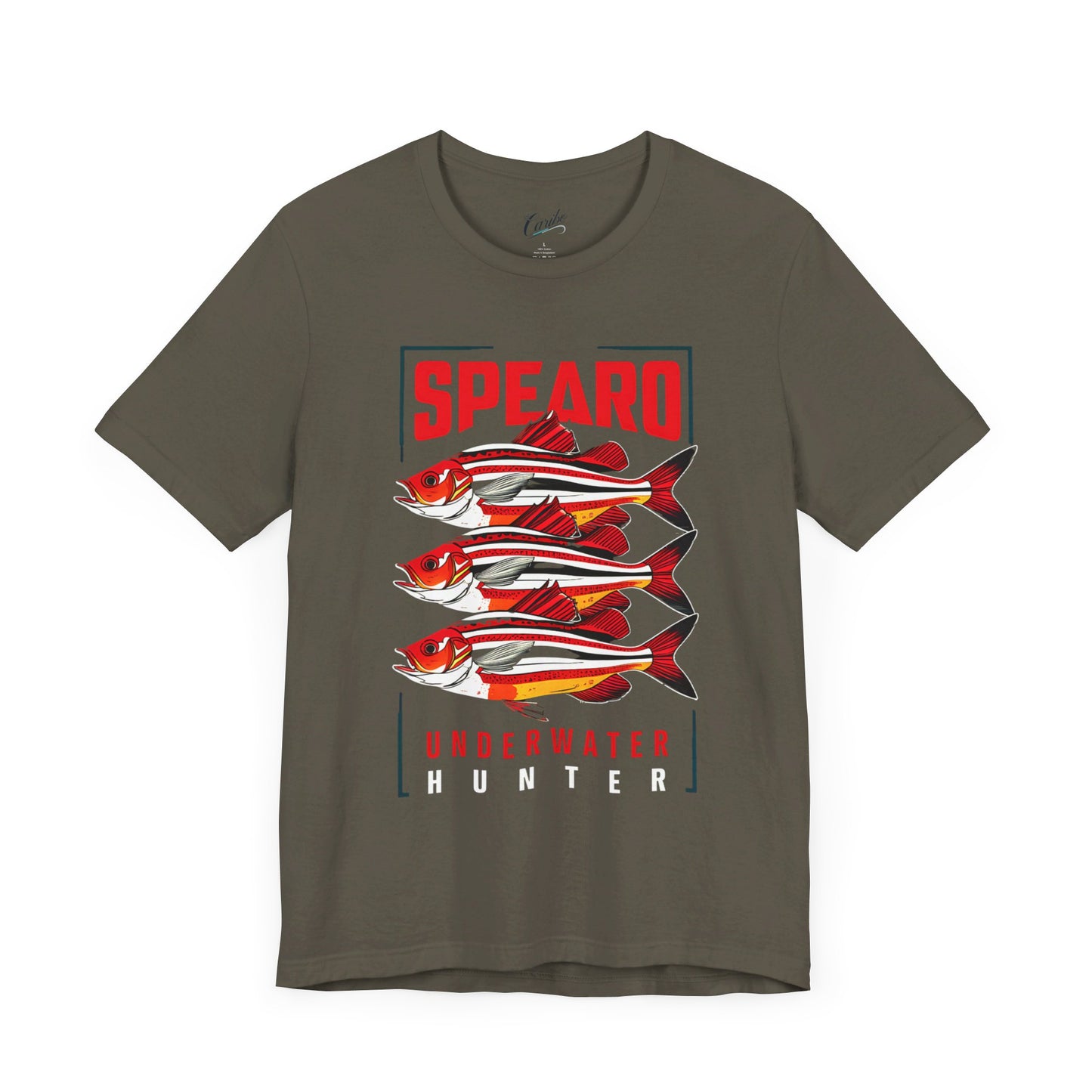 SPEARO UW HUNTER RETRO FISH CLASSIC TEE