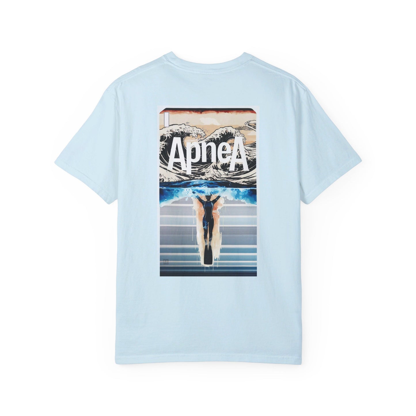 APNEA MASK ASCEND RETRO OCEAN GARMENT-DYED TEE