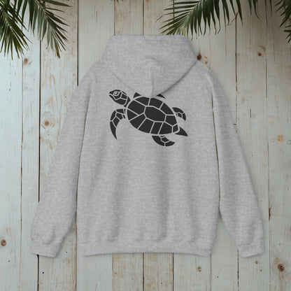 RETRO SEA TURTLE Heavy Blend™ Hooded Sweatshirt