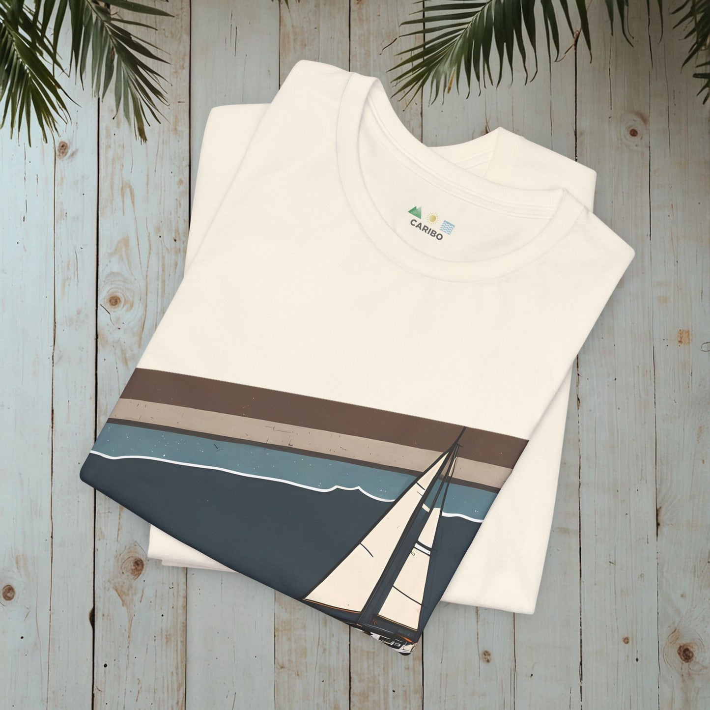 SAILBOAT RETRO NAUTICAL COLLECTION CLASSIC TEE