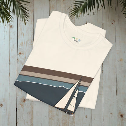 SAILBOAT RETRO NAUTICAL COLLECTION CLASSIC TEE