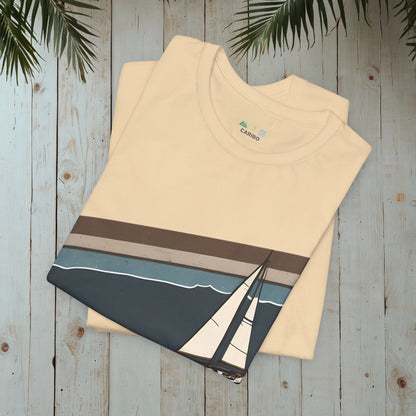 SAILBOAT RETRO NAUTICAL COLLECTION CLASSIC TEE