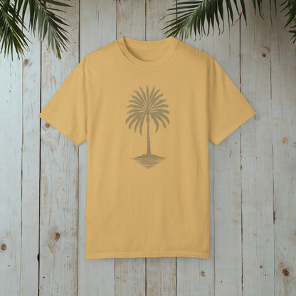 RETRO PALMTREE GARMENT-DYED TEE