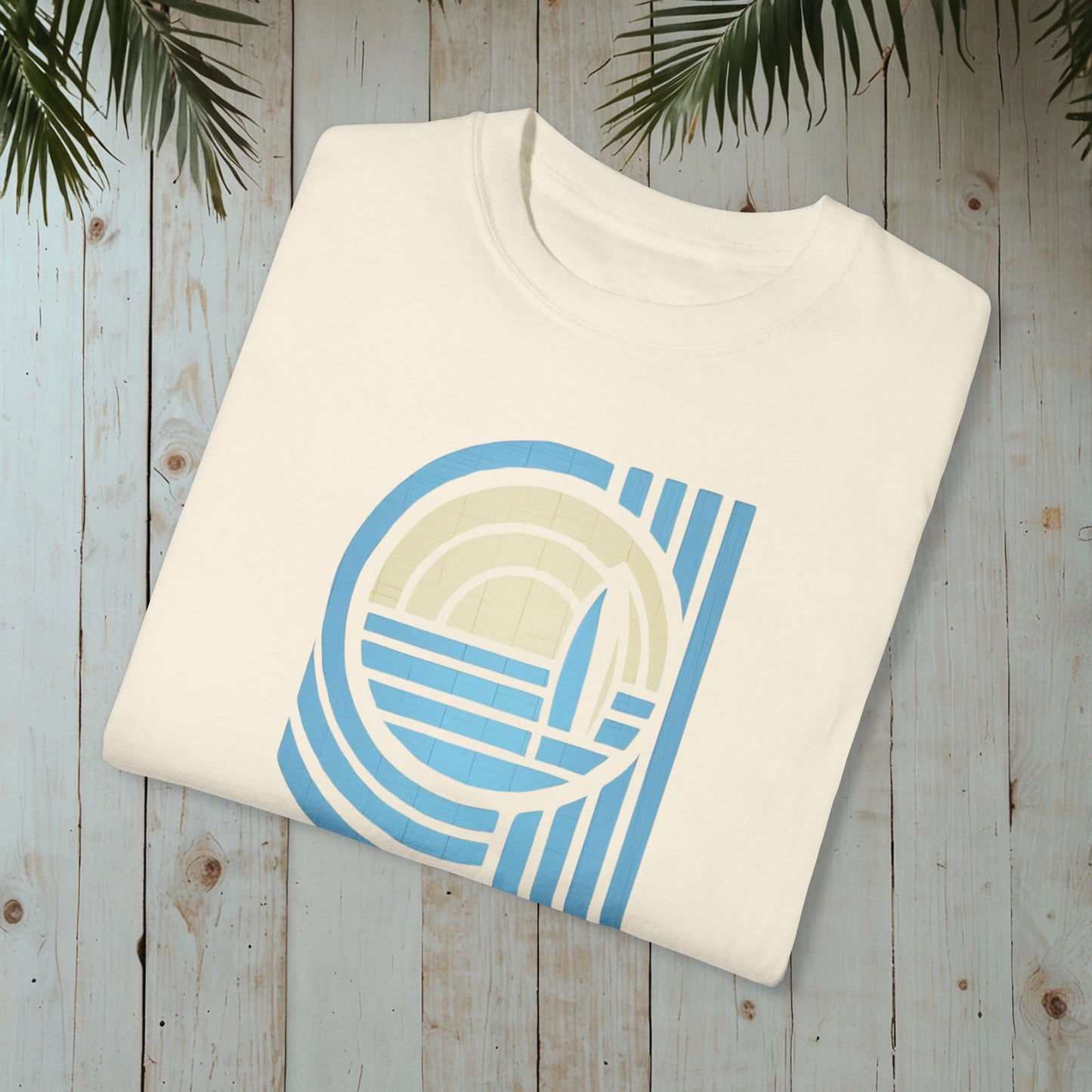 OCEAN LIVING RETRO GARMENT-DYED TEE