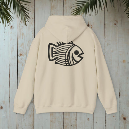 RETRO FISH Heavy Blend™ Hooded Sweatshirt