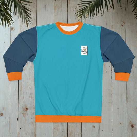 OCEAN LIVING 2 EMBLEM SWEATSHIRT