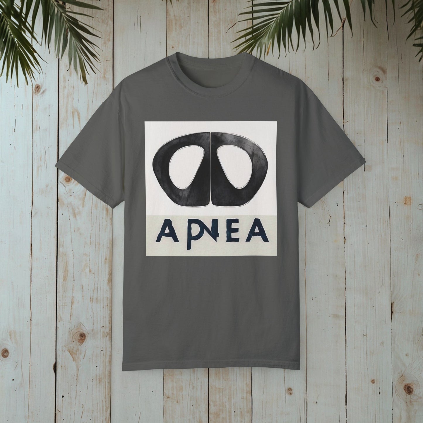 APNEA MASK RETRO GARMENT-DYED TEE