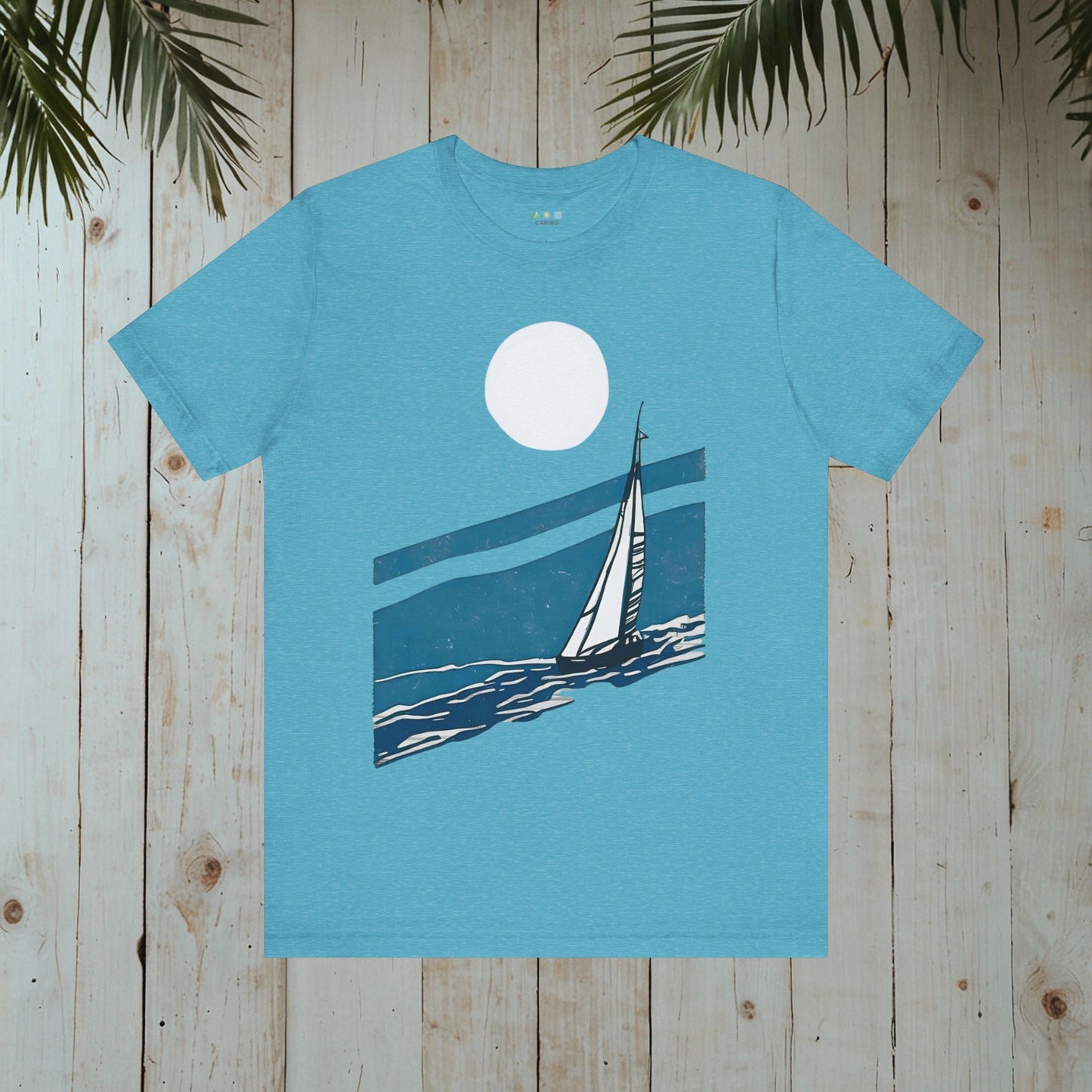 SAILBOAT RETRO NOSTALGIA NAUTICAL COLLECTION CLASSIC TEE