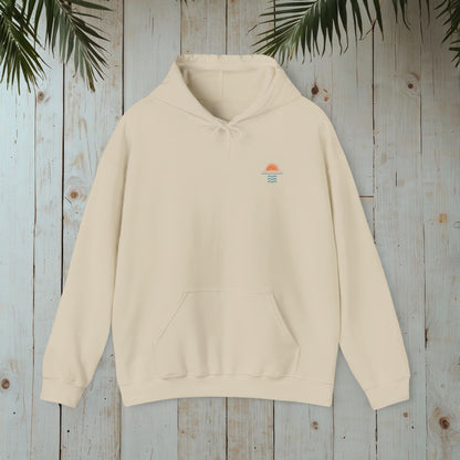 RETRO SUNSET Heavy Blend™ Hooded Sweatshirt