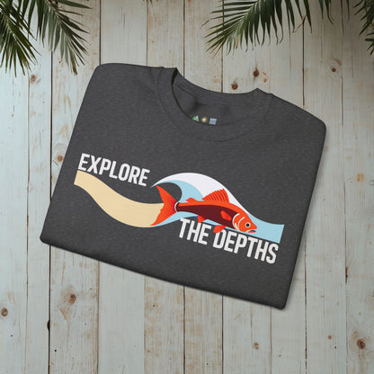 EXPLORE THE DEPTHS Heavy Blend™ Crewneck Sweatshirt