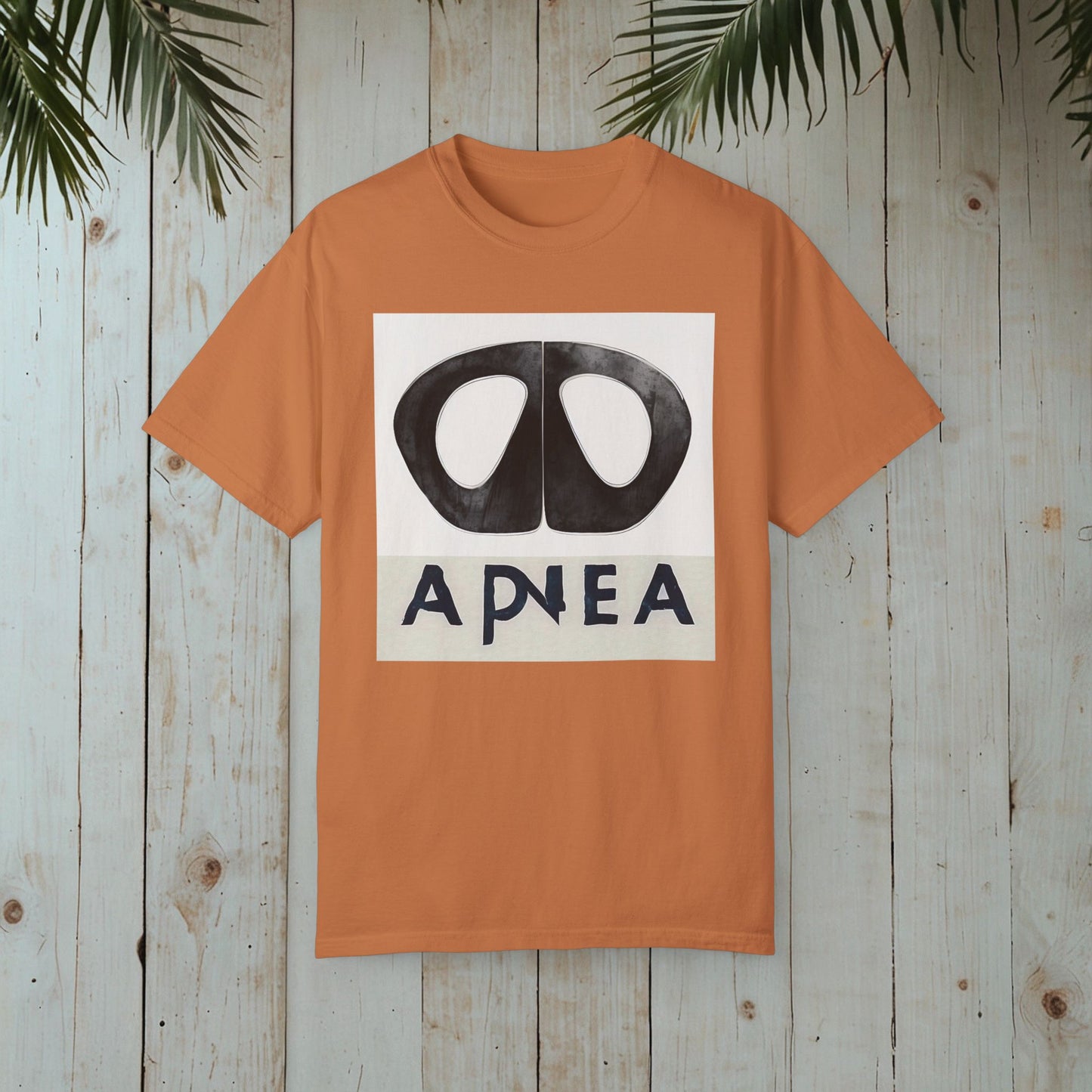 APNEA MASK RETRO GARMENT-DYED TEE