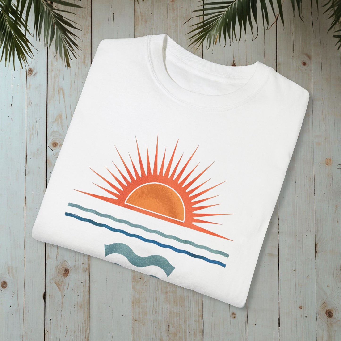 OCEAN SUN GARMENT-DYED TEE