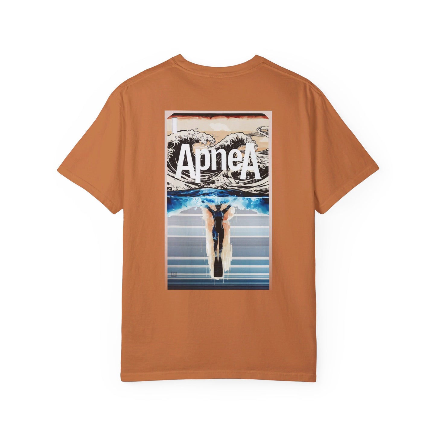 APNEA MASK ASCEND RETRO OCEAN GARMENT-DYED TEE