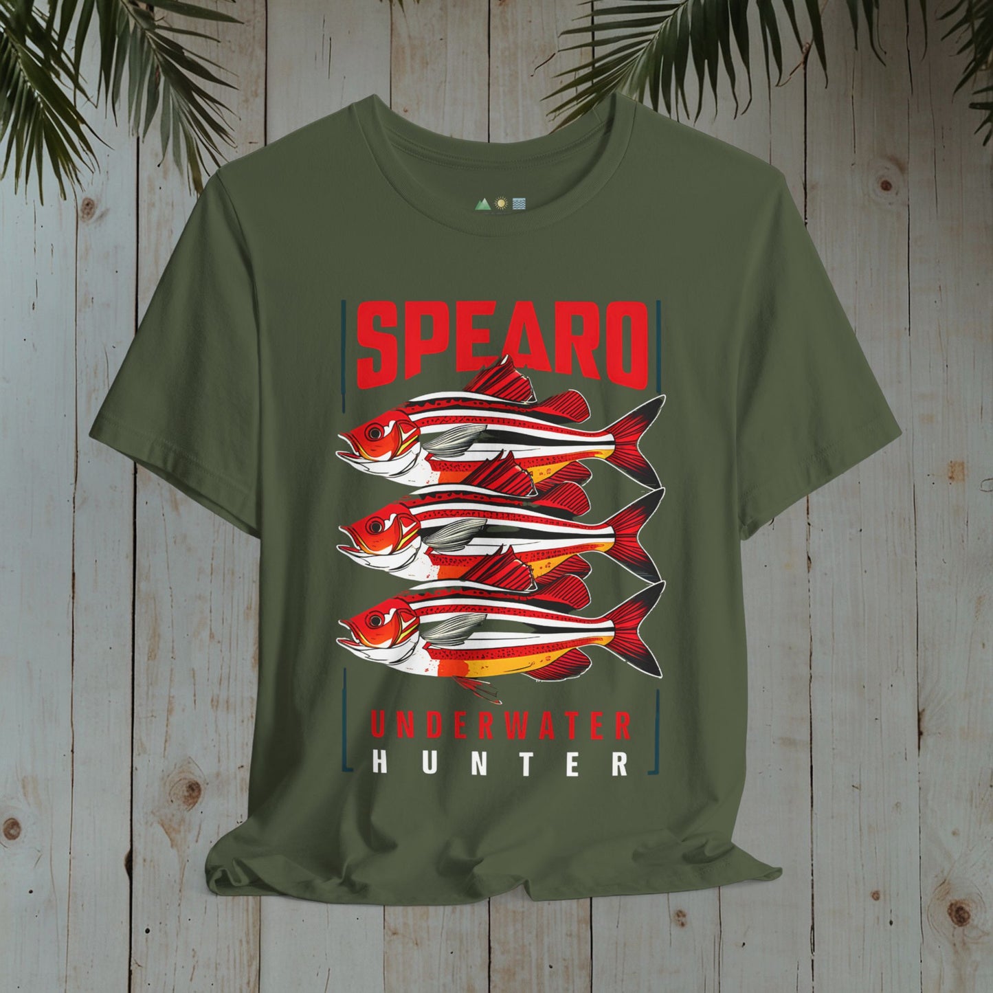 SPEARO UW HUNTER RETRO FISH CLASSIC TEE