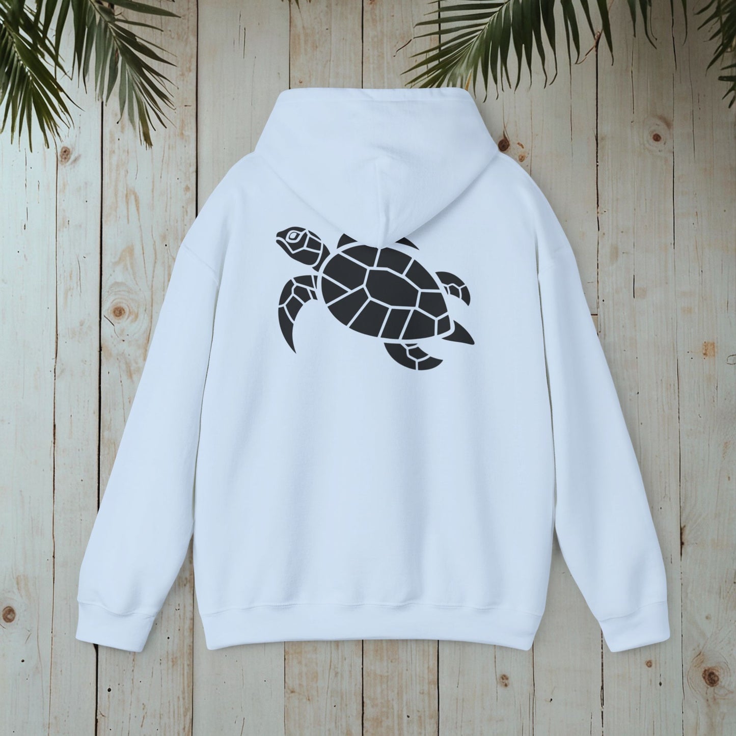 RETRO SEA TURTLE Heavy Blend™ Hooded Sweatshirt