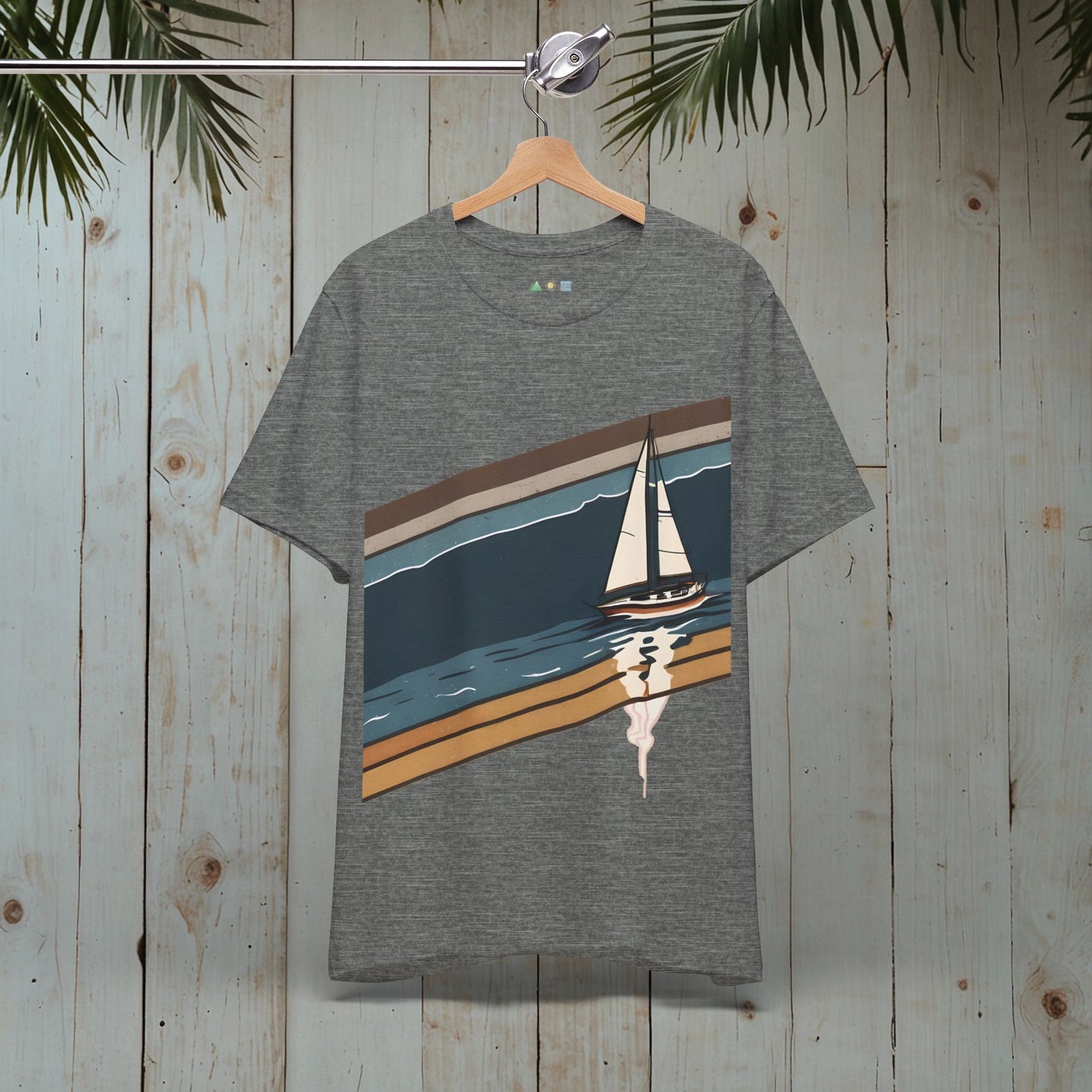 SAILBOAT RETRO NAUTICAL COLLECTION CLASSIC TEE