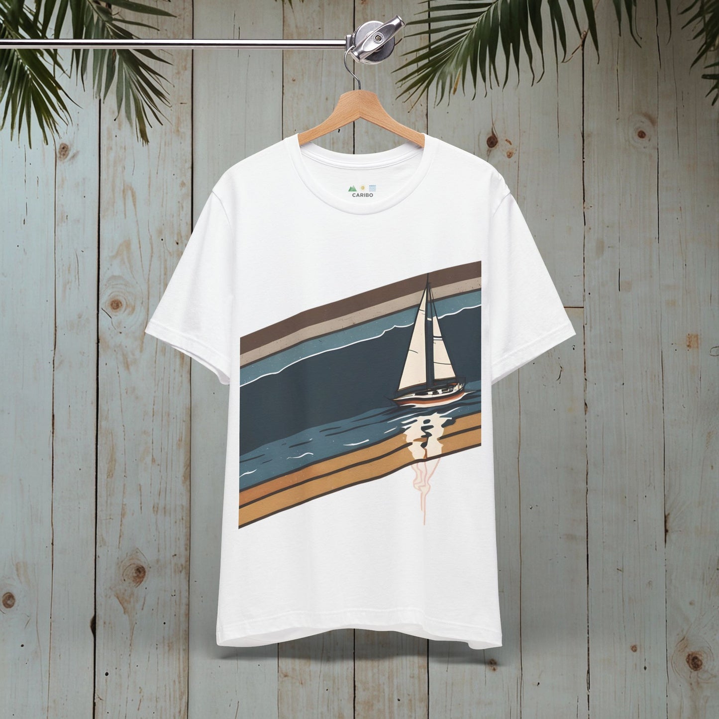 SAILBOAT RETRO NAUTICAL COLLECTION CLASSIC TEE