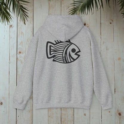 RETRO FISH Heavy Blend™ Hooded Sweatshirt