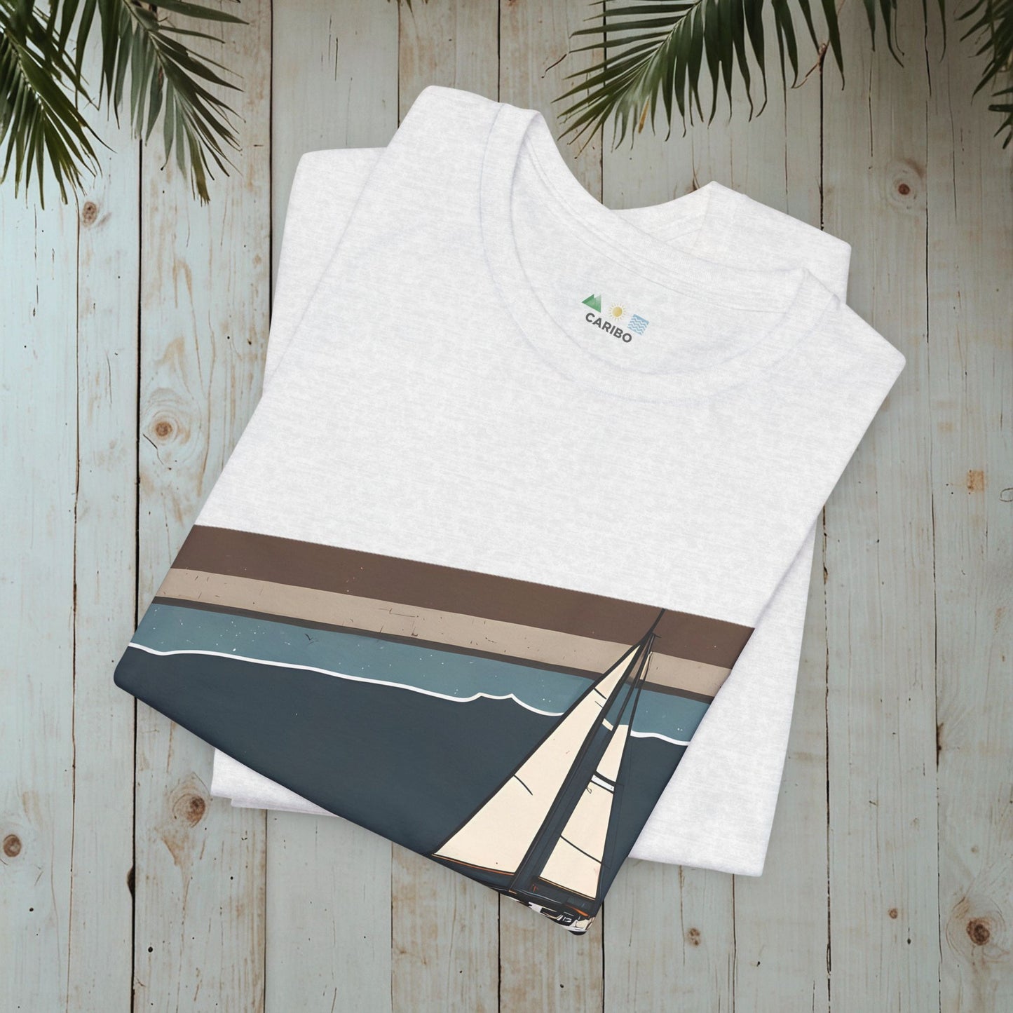 SAILBOAT RETRO NAUTICAL COLLECTION CLASSIC TEE