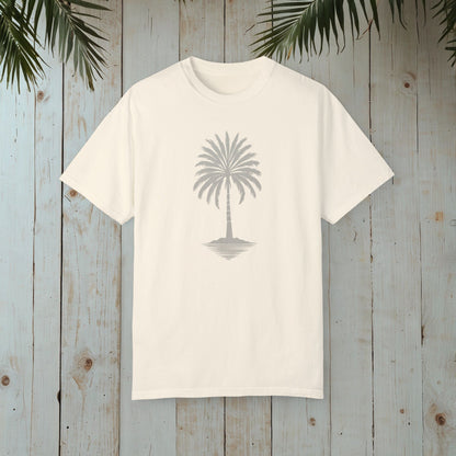 RETRO PALMTREE GARMENT-DYED TEE