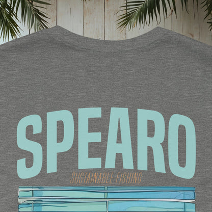 SPEARO UW HUNTER FISH WOODBLOCK CLASSIC TEE