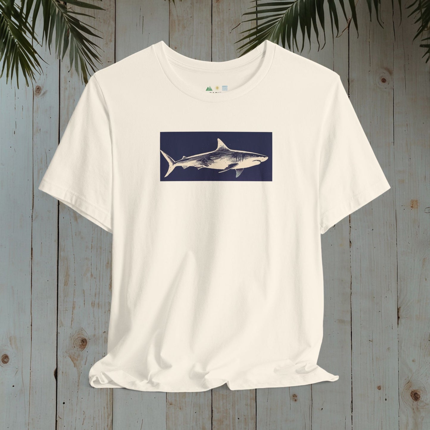 SHARK WOODBLOCK RETRO CLASSIC TEE